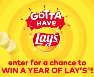 Win a Year of Lay's Potato Chips