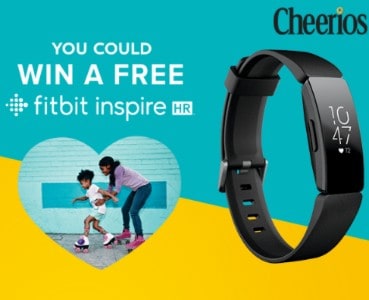 Win 1 of 9,000+ Fitbit Inspire HR’s from General Mills