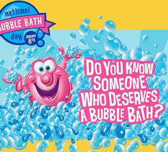 Win a Year's Supply of Bubble Bath