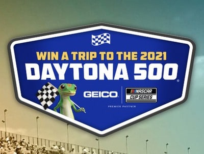 Win a Trip to the 2021 Daytona 500 from GEICO