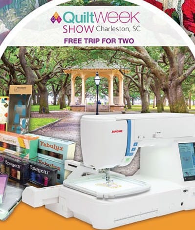 Win a Skyline S9 Sewing & Embroidery Machine from AQS Quilters