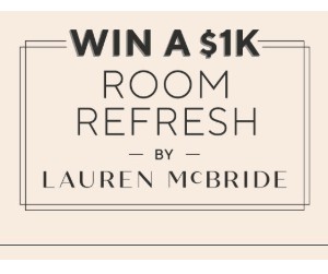 Win a $1K Room Refresh from QVC