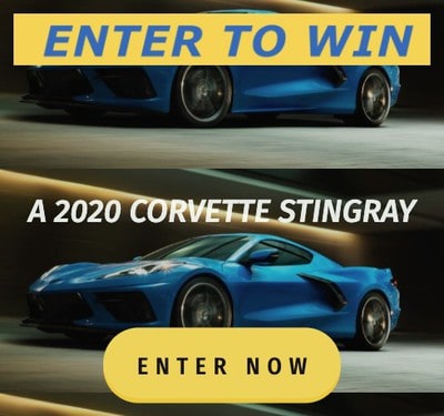 Win a 2020 Chevy Corvette Stingray from Michelin
