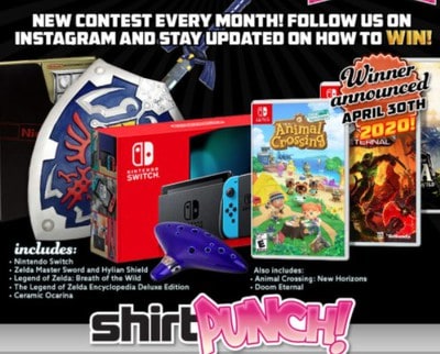 Win a Nintendo Switch + Zelda Prize Pack
