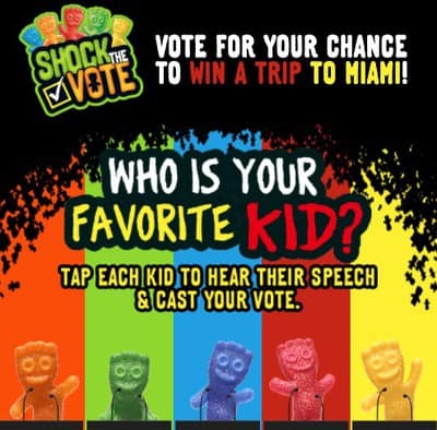 Win a Trip to Miami from Sour Patch Kids