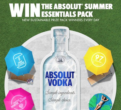 Win an Absolut Summer Essentials Pack