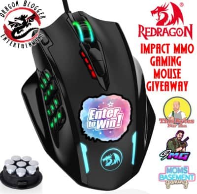 Win a Redragon Laser Gaming Mouse
