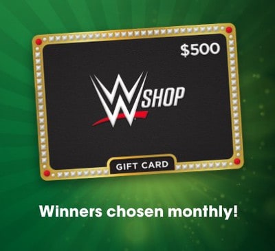 Win a $500 WWE Shop Gift Card