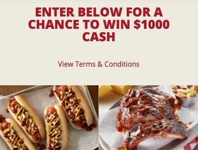 Win Cash from Hormel
