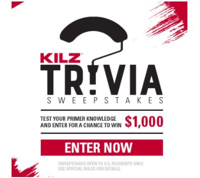 Win a $1K VISA Gift Card from KILZ