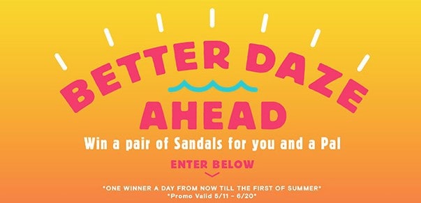 Win a Pair of Reef Sandals or Shoes for You and a Friend