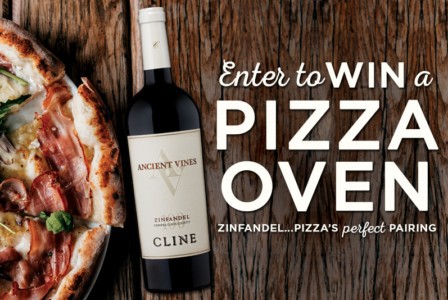 Win a Pizza Oven from CLINE CELLARS