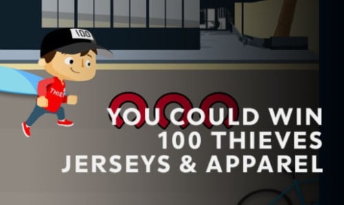 Win 100 Thieves Jerseys & Apparel