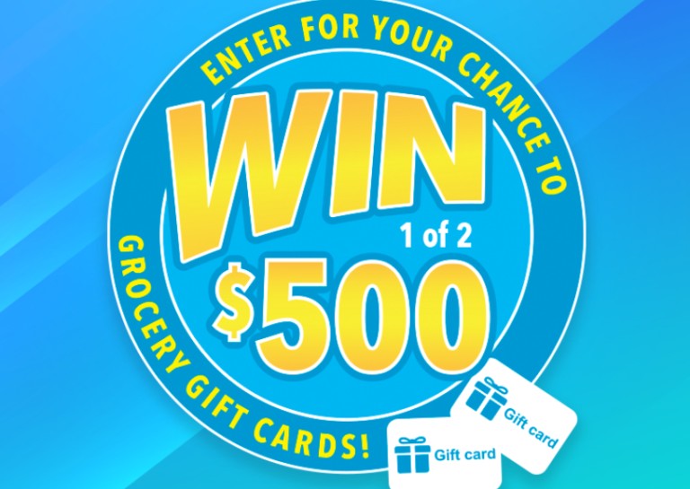 Win 1 of 2 $500 Grocery Gift Cards from Hydroxycut