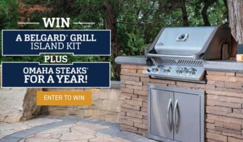 Win a Bordeaux Grill Island from Omaha Steaks