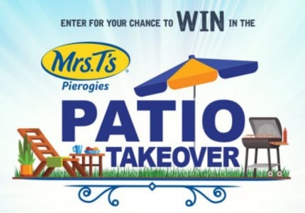 Win a Patio Set & Weber Grill from Mrs. T’s Pierogies