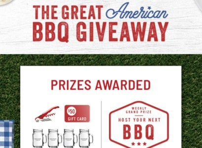Win a $1K Gift Card for a Great American BBQ