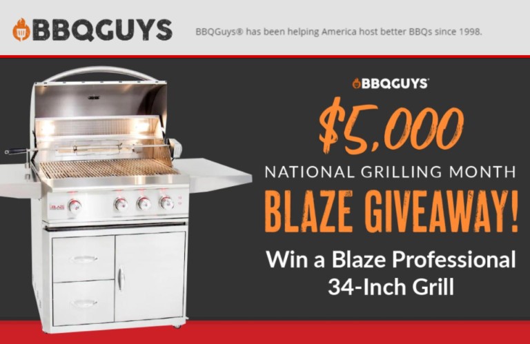 Win a Blaze Professional Grill from BBQGuys