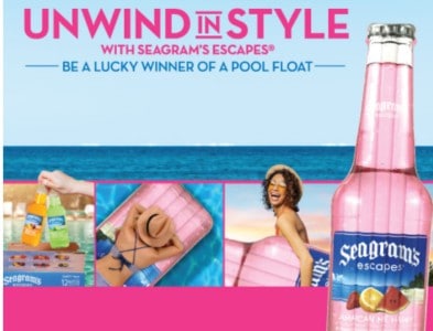 Win a Seagram's Pool Float