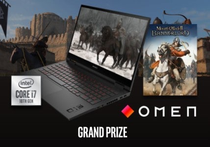 Win an HP Omen 15 Gaming Laptop
