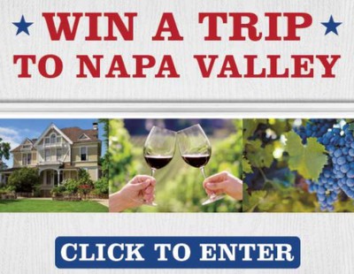 Win a Trip to Napa Valley from Sutter Home