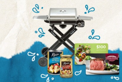 Win a  Cuisinart All Foods RollAway Propane Gas Grill