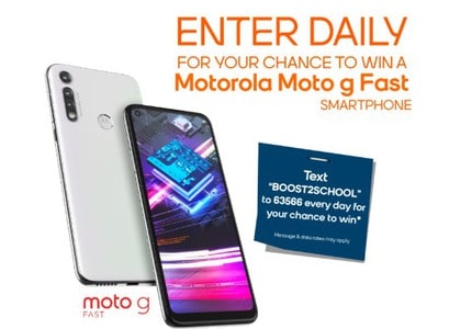 Win a Moto G Fast Smartphone