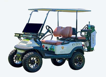 Win a Custom Fuzzy’s Golf Cart