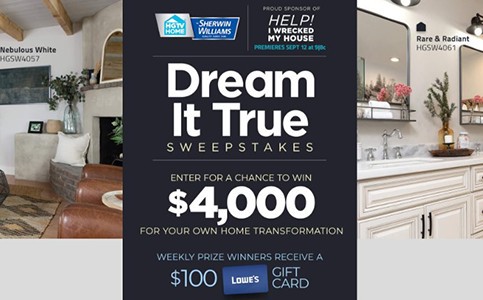 Win a $4K Home Transformation from HGTV
