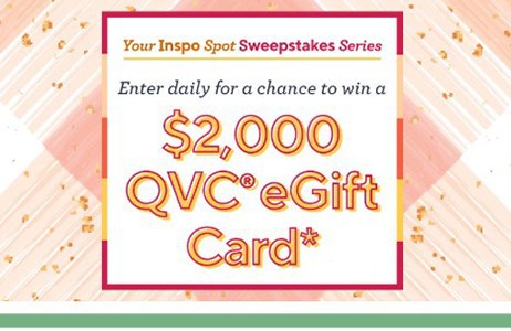Win a $2K QVC e-Gift Card