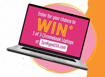 Win 1 of 3 Chromebooks from SunRype