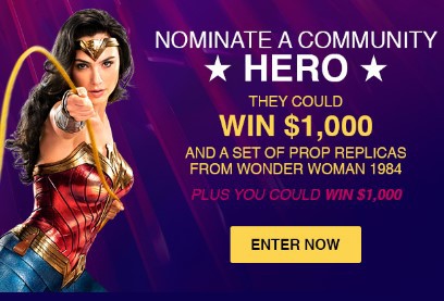 Win $1K and Wonder Woman Props from Valpak
