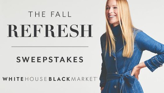 Win a $2,500 White House Black Market Gift Card