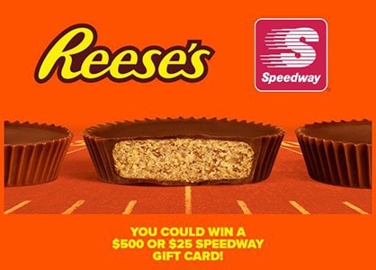 Win 1 of 16 $500 Speedway Gift Cards