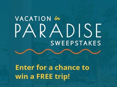 Win a Vacation + $2K VISA Gift Card