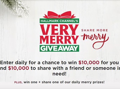 Win $10K for You & $10K for a Friend from Hallmark Channel