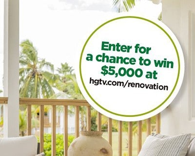 Win $5K from HGTV Magazine
