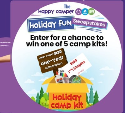 Win a $100 Staples Gift Card + Happy Camper Live Subscription