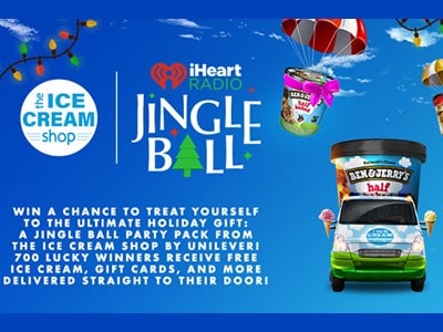 Win a $100 Gift Card + Ice Cream Prize Package