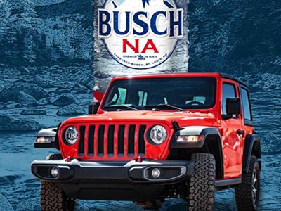 Win a 2020 Jeep from Busch