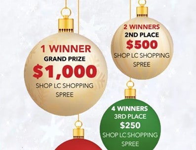 Win a $1,000 Shop LC Shopping Spree