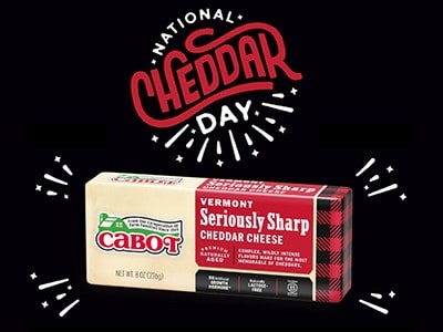 Win a Year’s Supply of Cabot Cheese