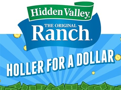 Win $1,000 from Hidden Valley Ranch