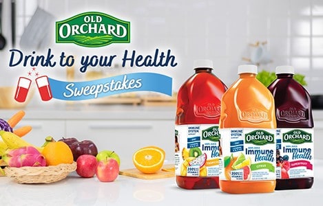 Win Old Orchard Juice for a Year