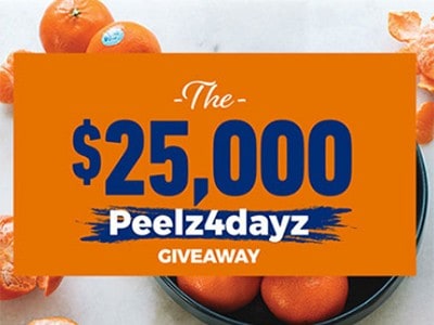 Win $5,000 from Peelz Citrus