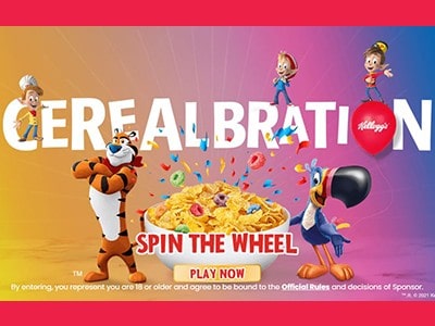 Win Kellogg’s Cereal or a Kroger Gift Card