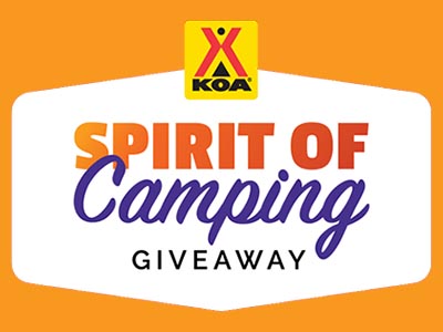 Win a Camping Prize Package from KOA