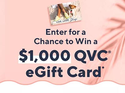 Win a $1,000 QVC eGift Card