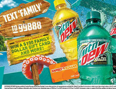 Win 1 of 20 $100 Family Dollar Gift Card & More