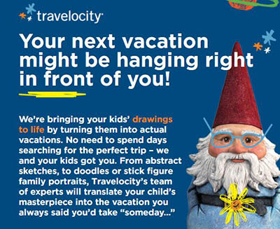 Win 1 of 5 $10,000 Trips from Travelocity